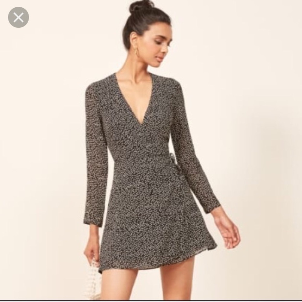 REFORMATION GJELINA WRAP DRESS NWT NEVER WORN